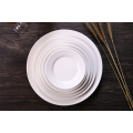 6,7,8,9,10,11,12 inch ceramic dinner plate set set of 7 pieces porcelain flat plate serving plate set for dinning,party